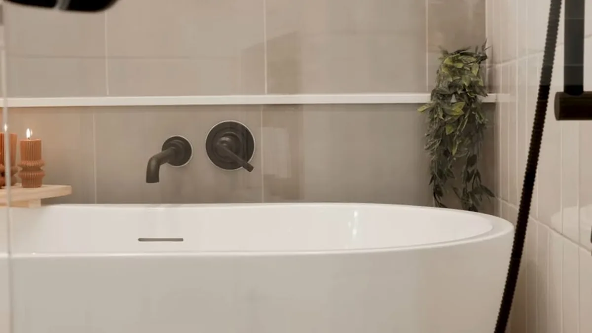 bathroom plumbing fixture or rough-in work during a remodel shown as hero overview for Bathroom Plumbing & Remodel in Glendora, CA