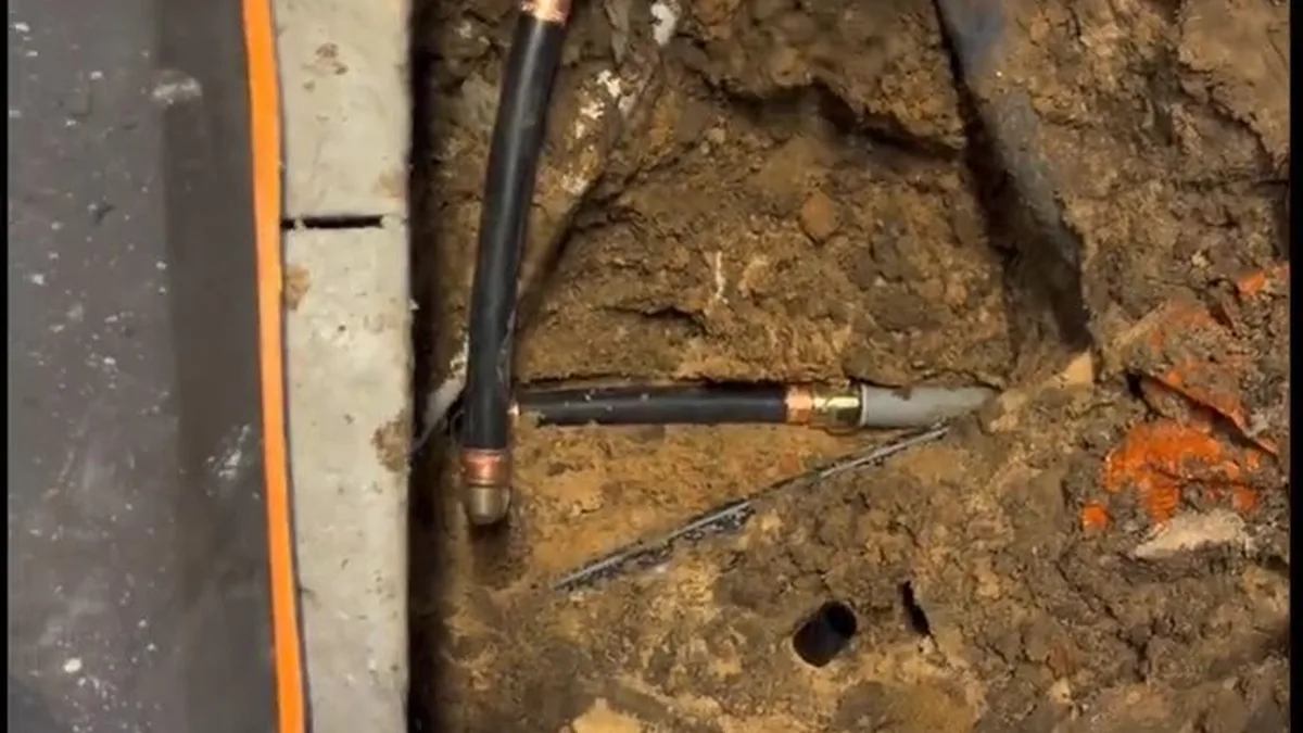 copper pipe repair area with a small leak point exposed shown as hero overview for Burst Pipe Repair in Glendora, CA