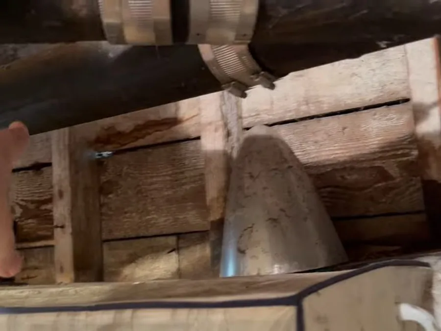 rusted cast iron pipe section with heavy interior buildup shown as main detail for Galvanized Pipe in Glendora Village Bungalows: Signs It's Time to Repipe