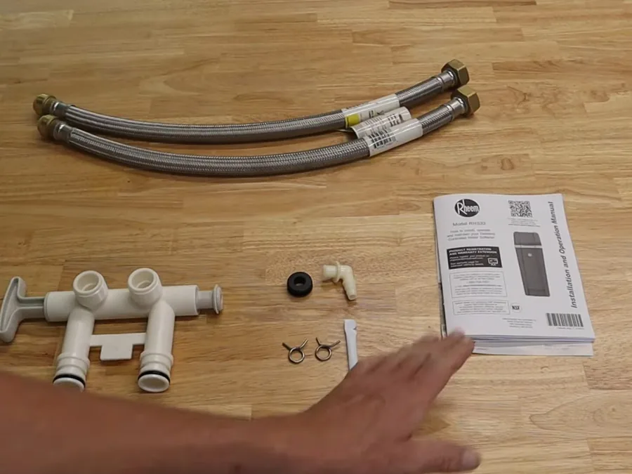 water softener control valve, resin tank, or brine tank being serviced shown as main detail for Is a Water Softener Worth It in Glendora? Costs, Benefits, and the City vs Suburban Water Question