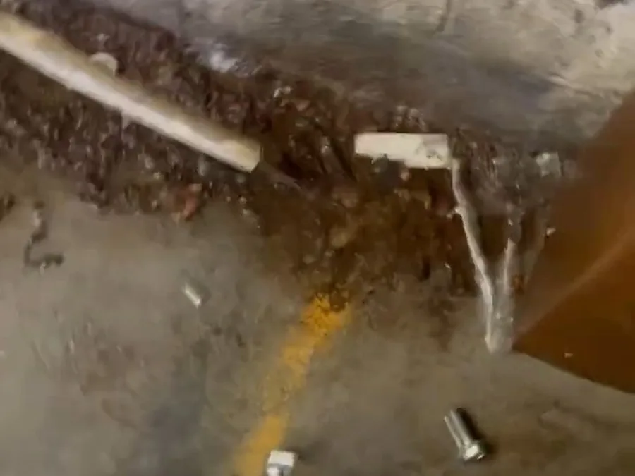 outdoor water service line and supply connection being repaired shown as secondary detail for Water Line Repair & Replacement in Glendora, CA